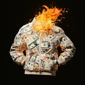 Design a photorealistic image featuring sportswear with medical...