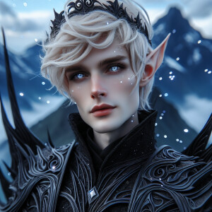 Caranthir-Ar-Fieniel from the Witcher uses magic to alter the st...
