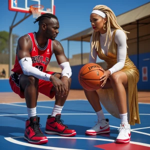 AI Poster of the movie: Like Mike 3: Love, Fame and Basketball...