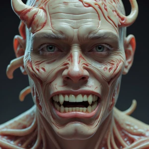 An entire world of amorphous flesh and teeth.