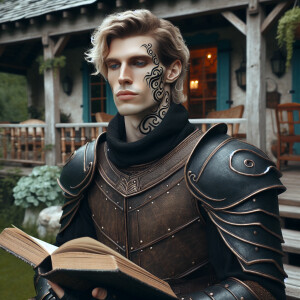 Caranthir-Ar-Fieniel from the Witcher. Black eldritch armor. Pal...