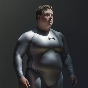 Create a hyper-realistic body  image of Curtis Kowe, a 27-year-o...