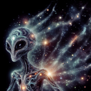 Alien, the body is galactic Biomass