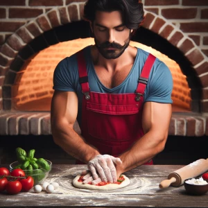Make mario making pitzza