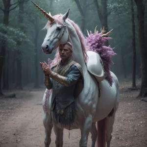 Unicorn man