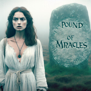 Faded color film photograph from 1971 of a stunningly beautiful,...