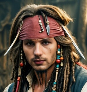 Jack Sparrow Face Swap