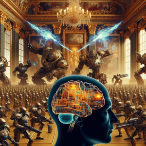 Create an image of a brain belonging to an African-American indi...