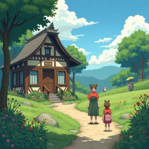 Studio Ghibli style