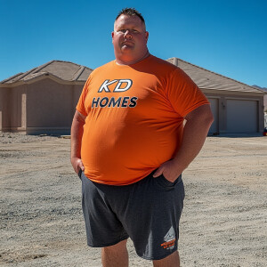 Curtis Kowe at age 40 a clean shaven building contractor Caucasi...