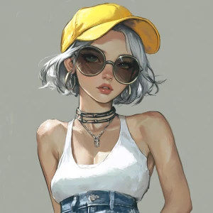 young, rebellious gta-style character. The character should have...