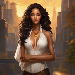 Paint a vivid picture of Hana, a one-of-a-kind individual of Eth...