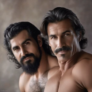 hombre se llama Julio y tiene un cuerpo peludo y musculoso ademá...