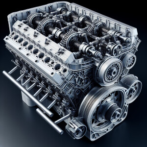 V8 motor
