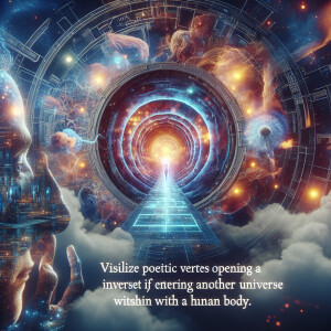 prompt: My poems open a portal to another world inside my body:...