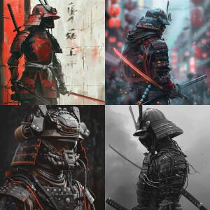Samurai futuristic