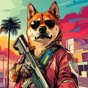 MEME DOGE in GTA art style — I need super baddas with so many we...