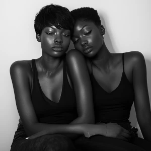 Skinny black lesbians