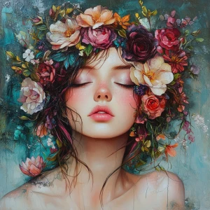 Мне нужна композиция из цветов в кашпо, я пришлю пример