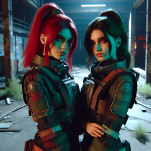 Сестры близняшки из игры «Атомное сердце»