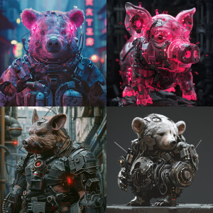 Cyber Bear-Pig