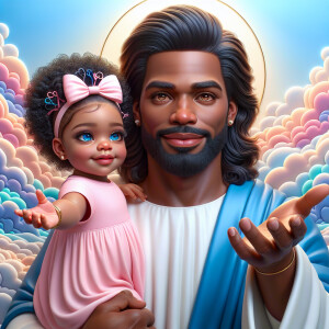 Create a 3D realistic artwork featuring the phrase 'Jesus Saves'...