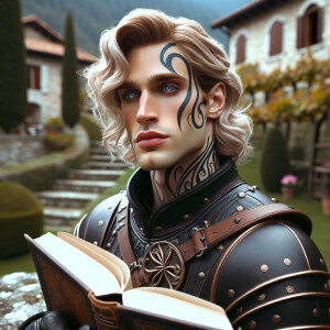 Caranthir-Ar-Fieniel from the Witcher. Black eldritch armor. Pal...