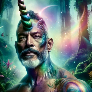 The meta human the unicorn man