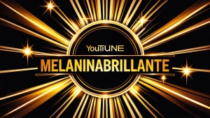 Create a visually stunning YouTube banner for the channel "Melan...