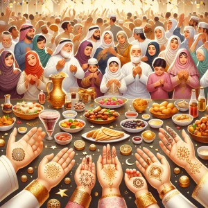 Eid festival  image , mention “ ZINARS”,brand