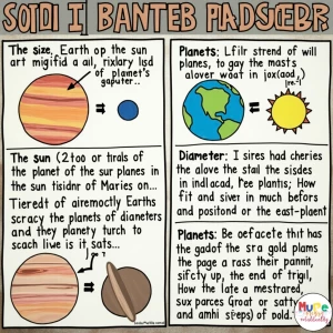 Provide a detailed explanation comparing the sizes of Earth and...