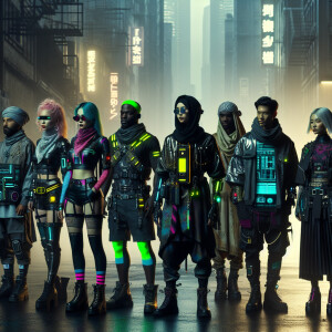 Cyberpunk clothes