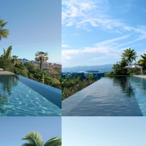 Ultra photo-realistic high-end DSLR photograph of a sprawling mo...