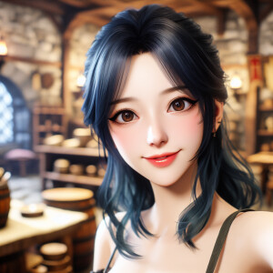 Wendy Marvell from “Fairy Tail” as a young adult, beautiful, dar...