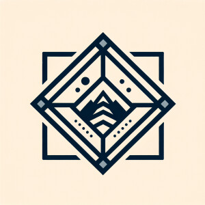 Создайте логотип, включающий традиционный символ джйотиш: квадра...