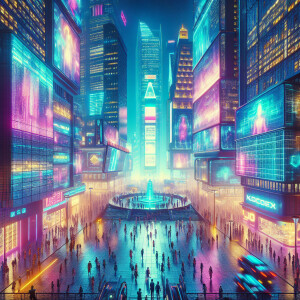Central square 8k