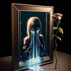 If mirrors had memories, they’d probably cry at this. But maybe...