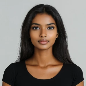 A Cute Woman - Clean Face & Modest Face - Region: Sri Lankan - A...