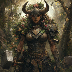 2. Taurus - The Bull-Hybrid Defender
Portrait of a Taurus warrio...