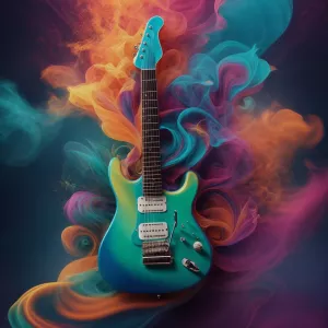 "Create a vibrant and artistic design featuring the text 'MoJo J...