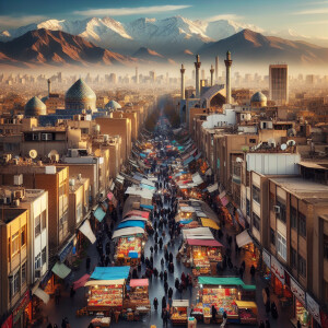 یه عکس از تهران بهم میدی