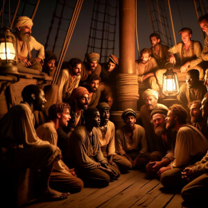 Sailors tell disturbing stories to people