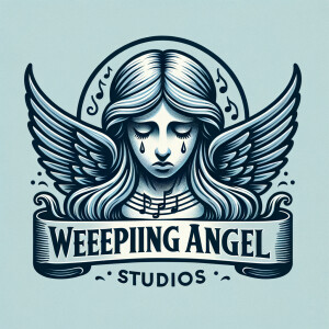 Logo for recording studio called Weeping Angel Studios