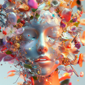 create a  ultra high resolution 3D beautiful ,eyecatching, atten...