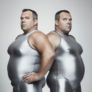 Create a photo illustration featuring head-to-toe portraits of t...