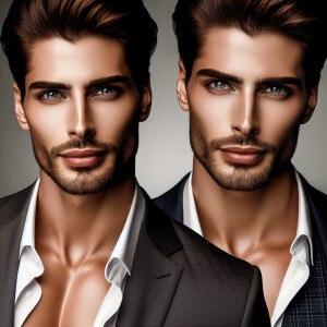 The most handsome man ever created.