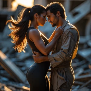 Create a hyper-realistic, high-resolution image portraying an in...