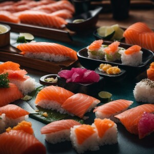 craving for salmon sashimi