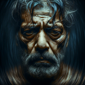 Refine a man's emotional burden through an empathetic lens:

Obs...