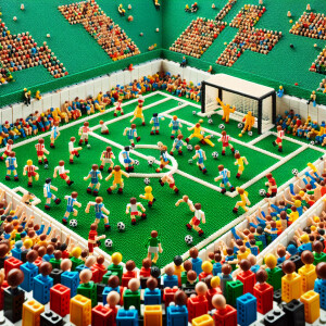 lego soccer match